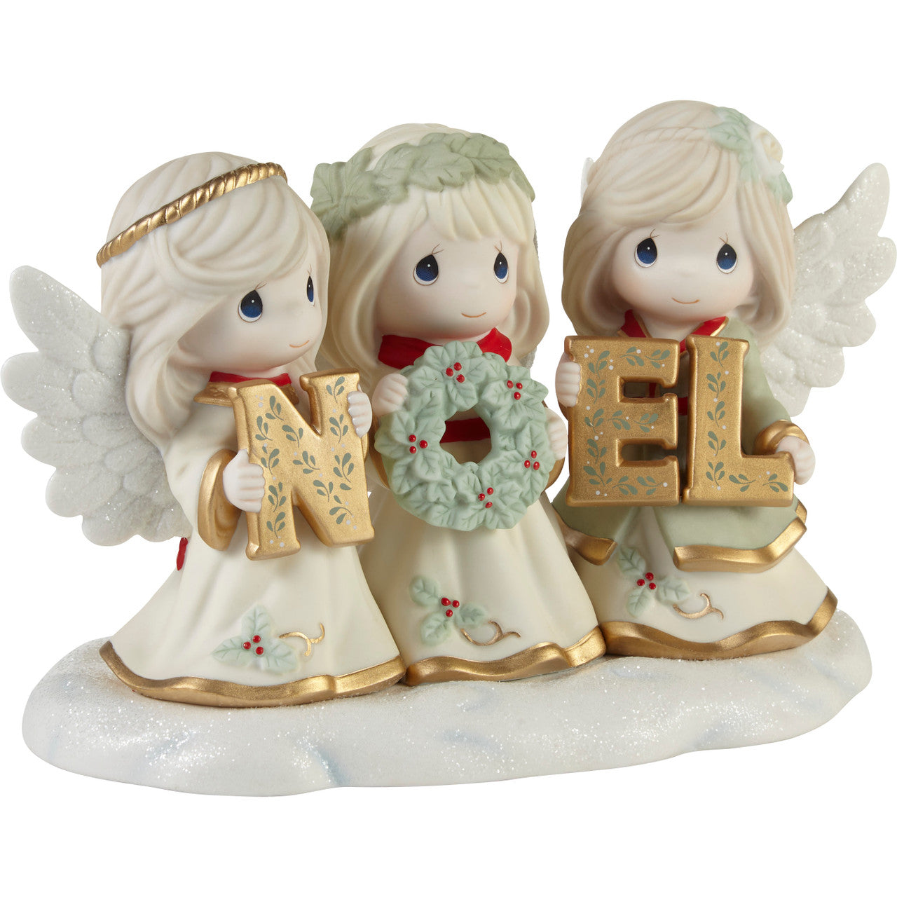 Precious Moments 231035 Joyeux Noel Limited Edition Bisque