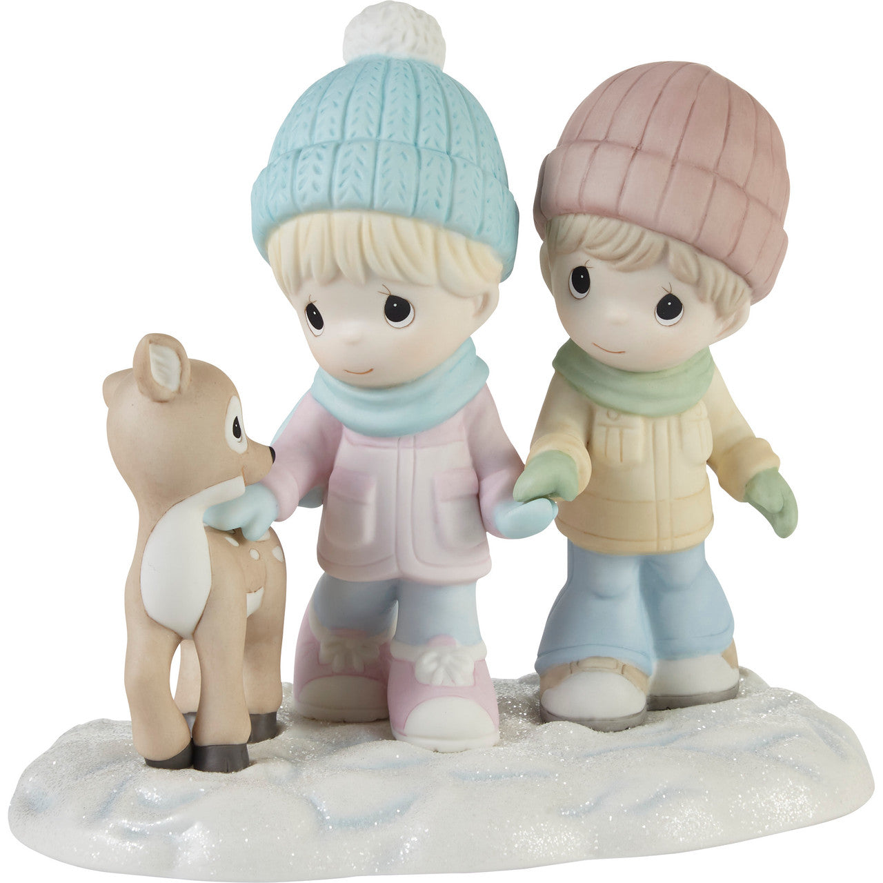 A Winter Walk Is Warmer With You Figurine - Image