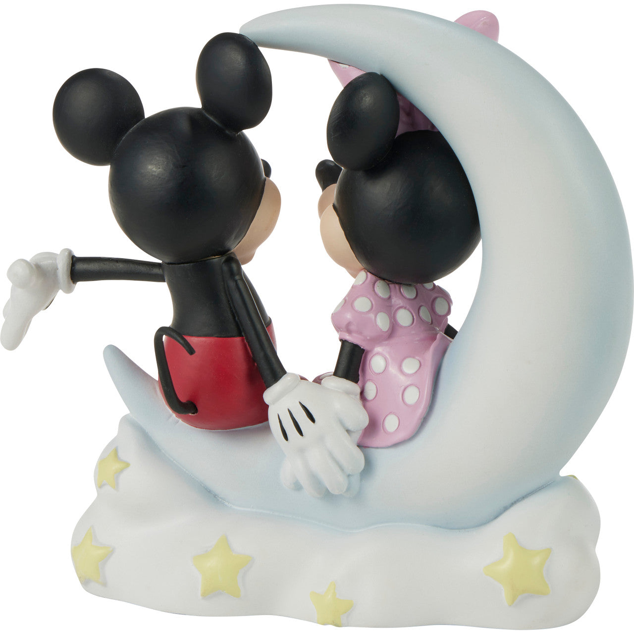 Love You To The Moon And Back Disney Mickey Mouse And Minnie Mouse Figurine - Image