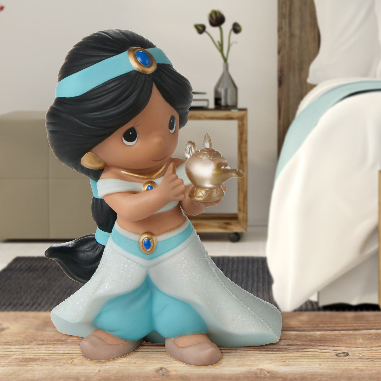 Precious Moments 232007 You Bring The Magic Disney Jasmine Bisque