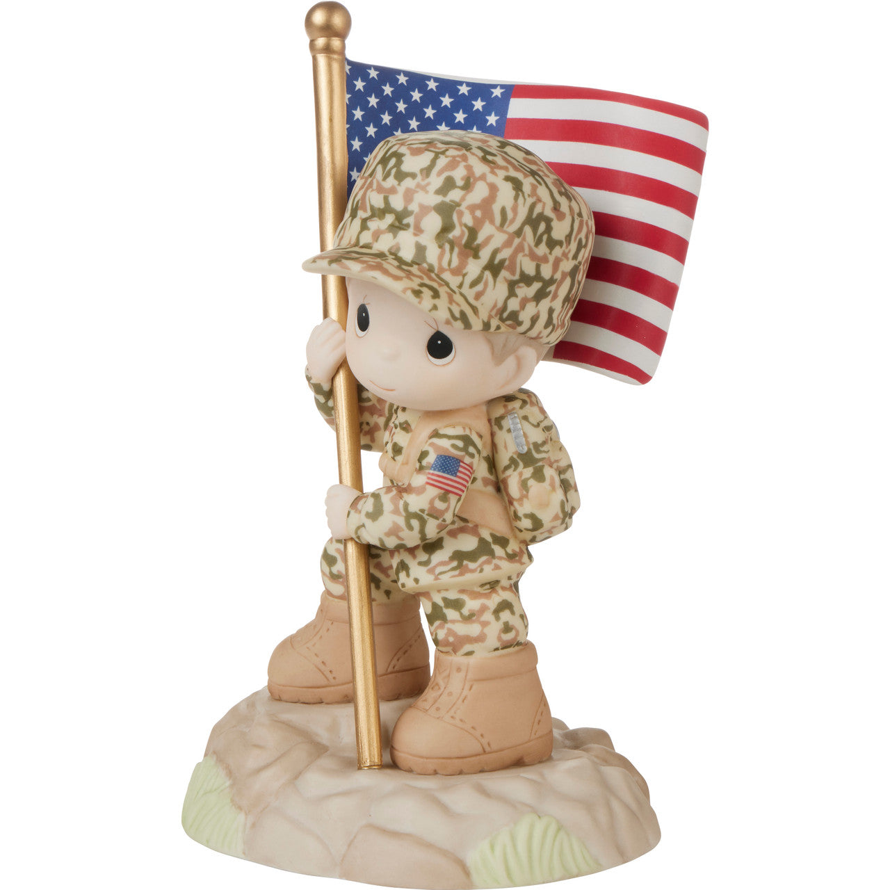 Thank You For Being My Hero Boy Figurine - Image