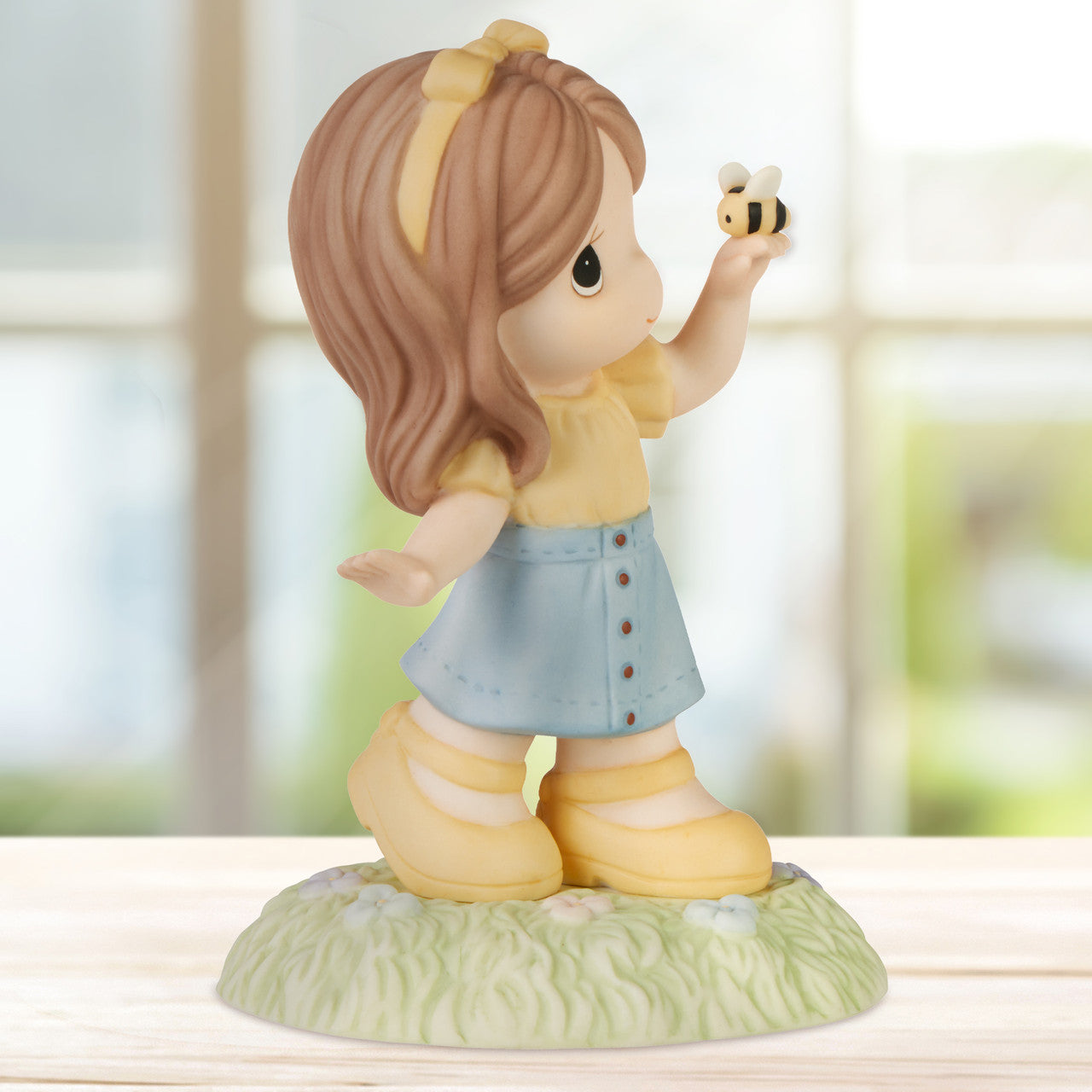 Precious Moments 232038 Just Bee Yourself Bisque Porcelain Figurine