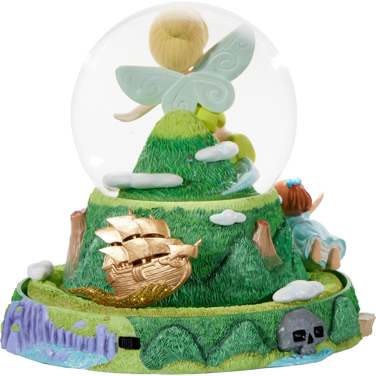 Faith, Trust, And Pixie Dust Disney Tinker Bell Musical Snow Globe - Image