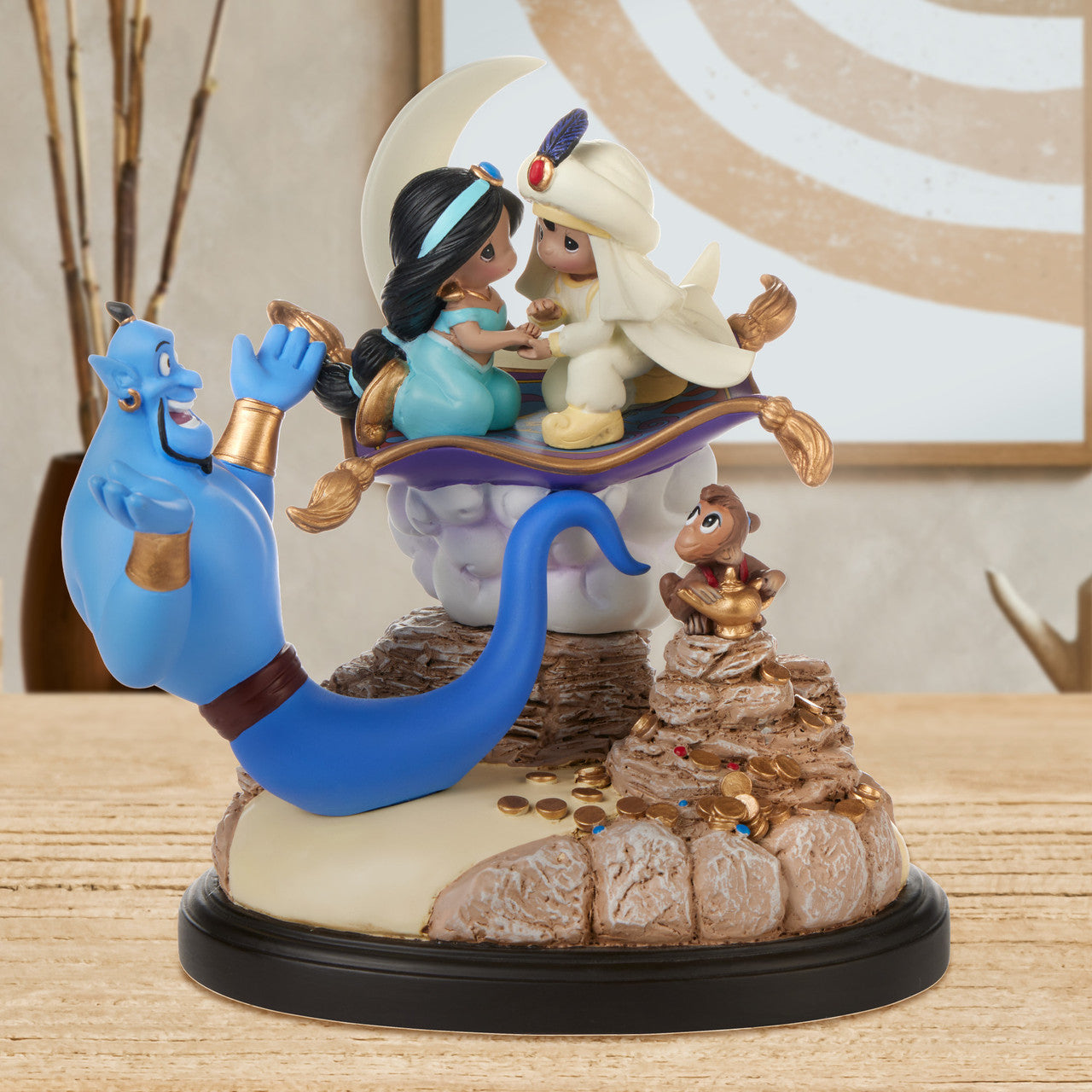 Precious Moments 232104 A World Of Adventure Disney Aladdin Resin