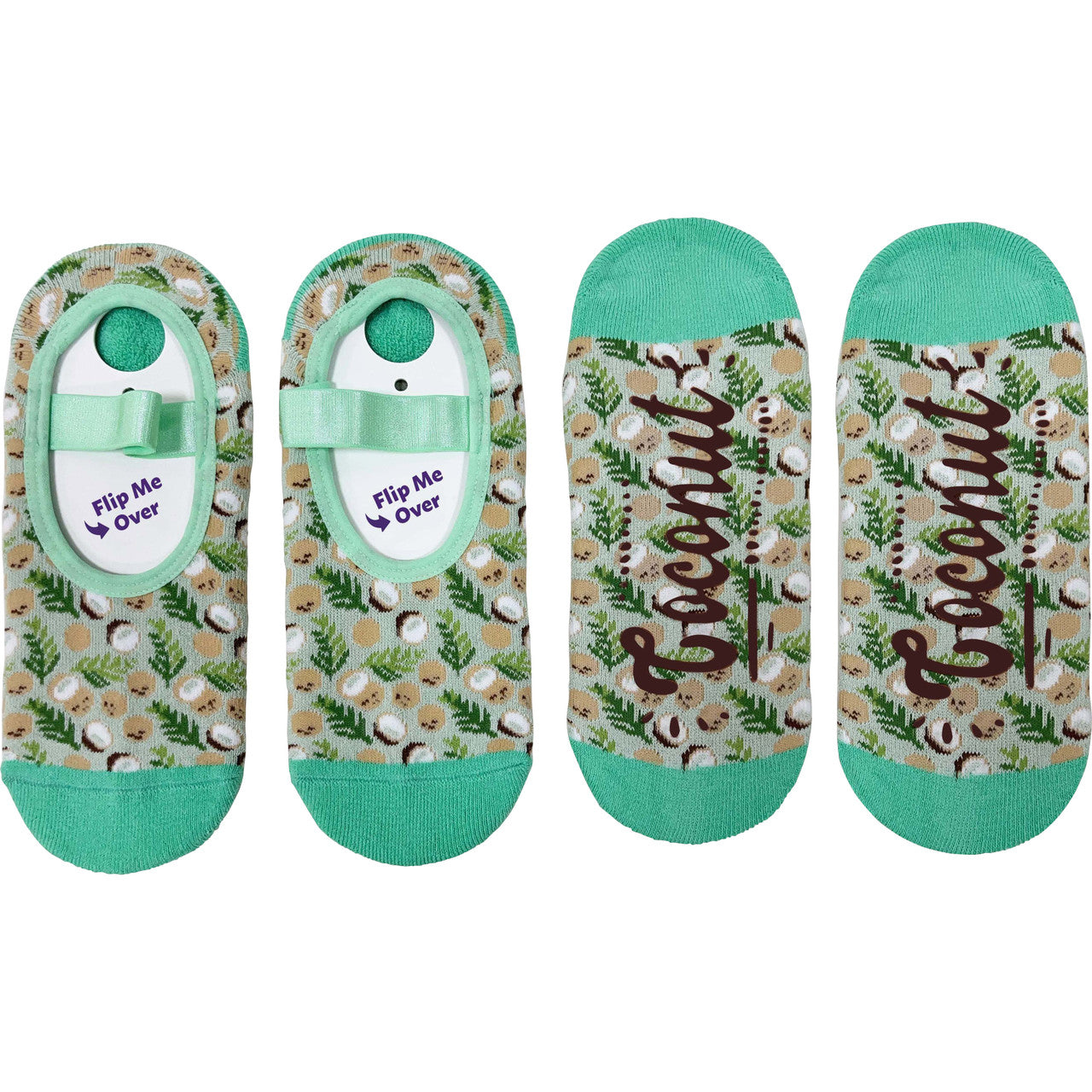 Coconut Pattern Scented Socks - Image