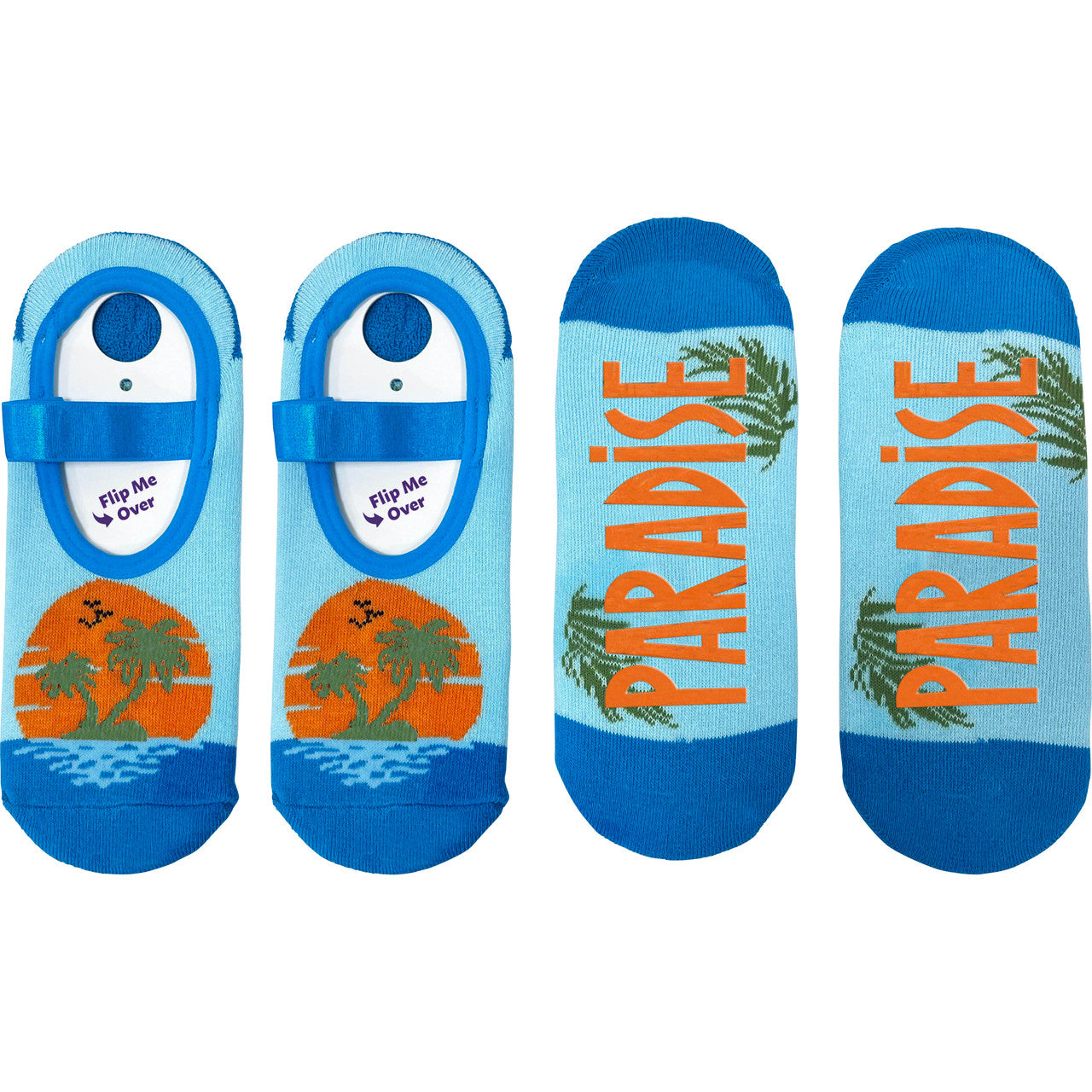 Palm Tree Pineapple Scented Socks - Image