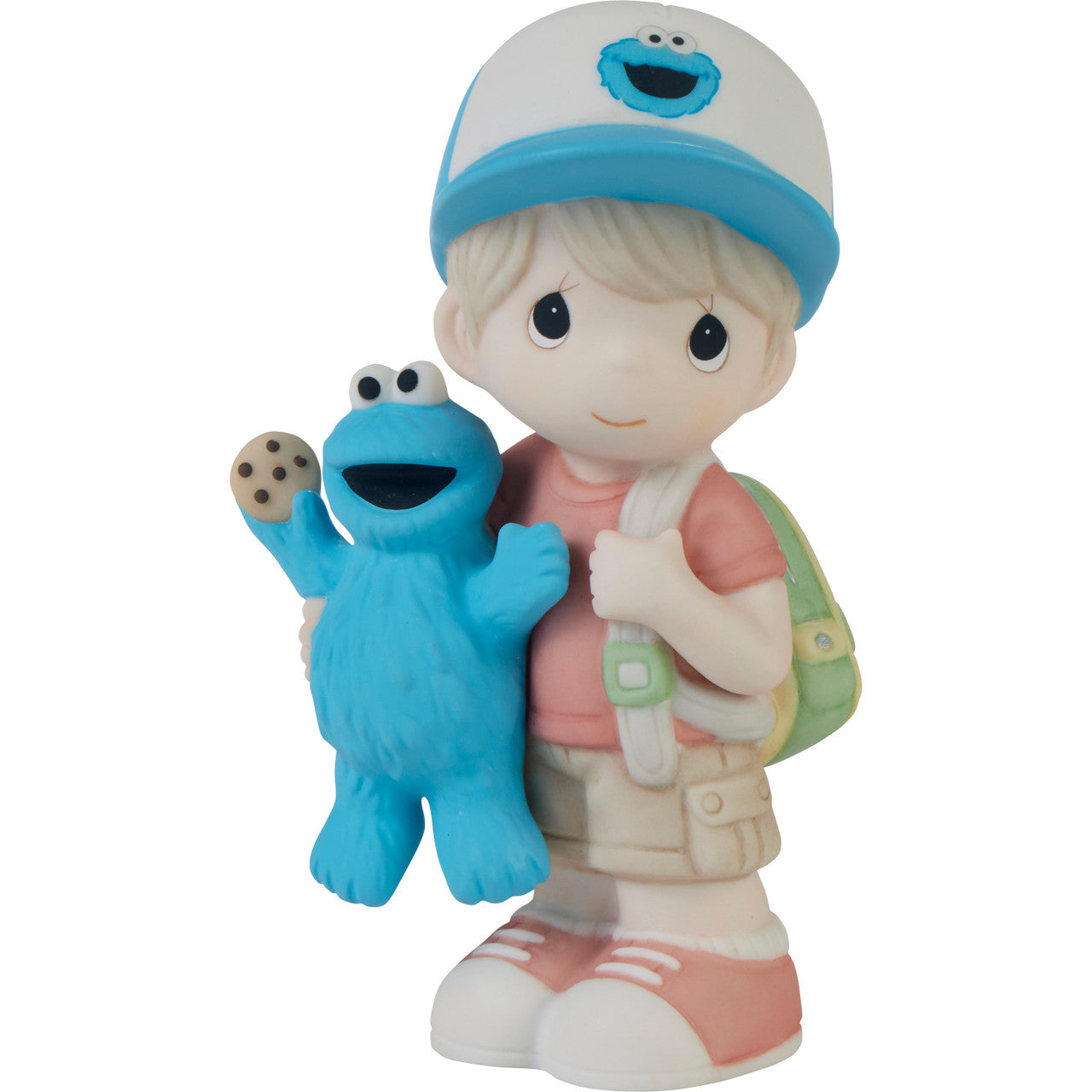 Sesame Street I’m Your Biggest Fan Blond Boy Figurine - Image