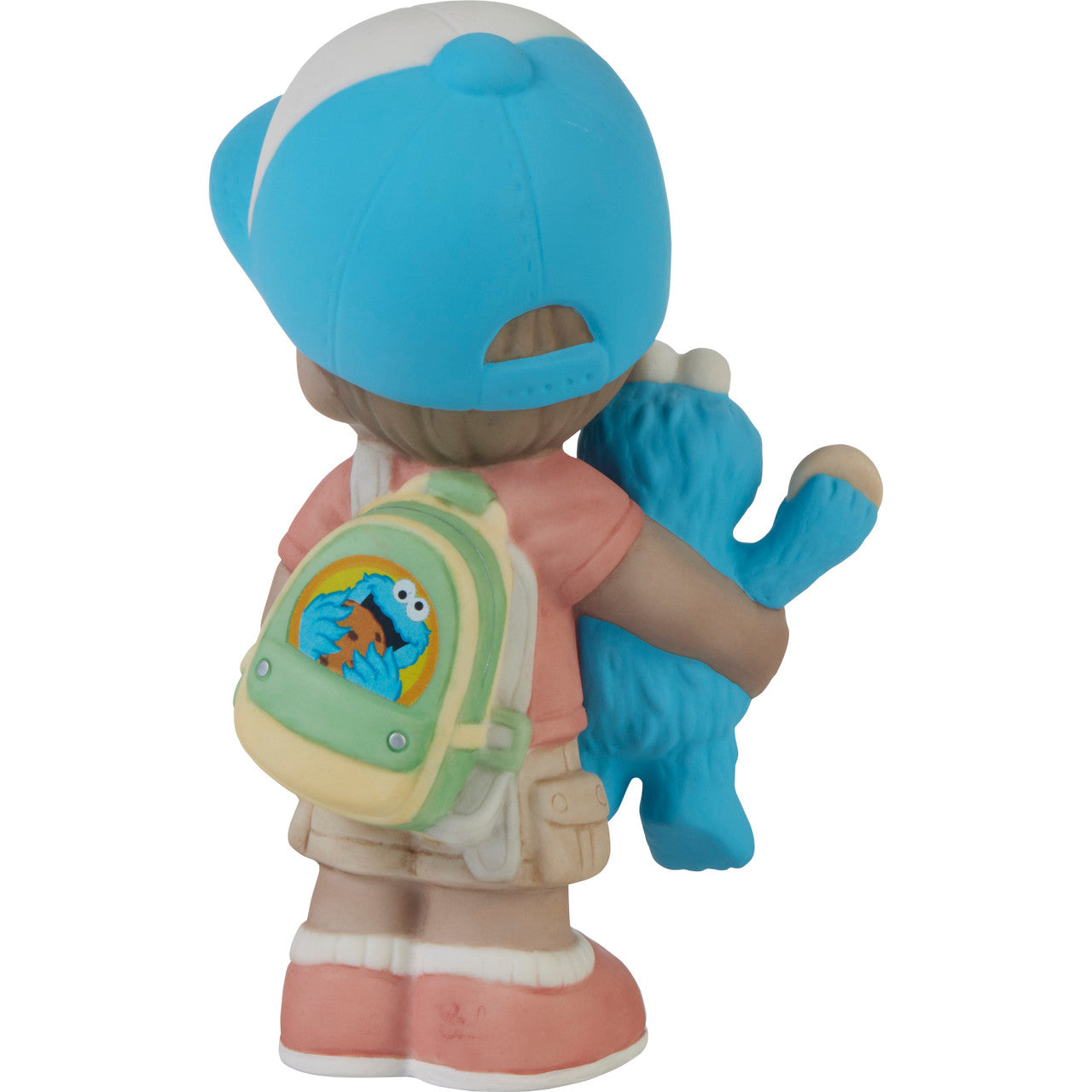 Sesame Street I’m Your Biggest Fan Brunette Boy Figurine - Image