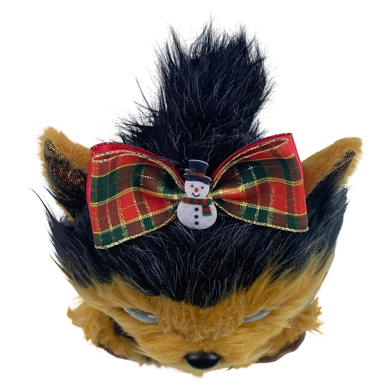 Bitsy Holiday Yorkie with Bow Cutie Pet-tudies Stuffed Animal - Image