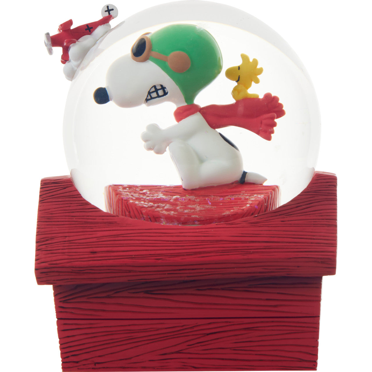 Peanuts This Time I’ve Got You, Red Baron! Musical Snow Globe - Image
