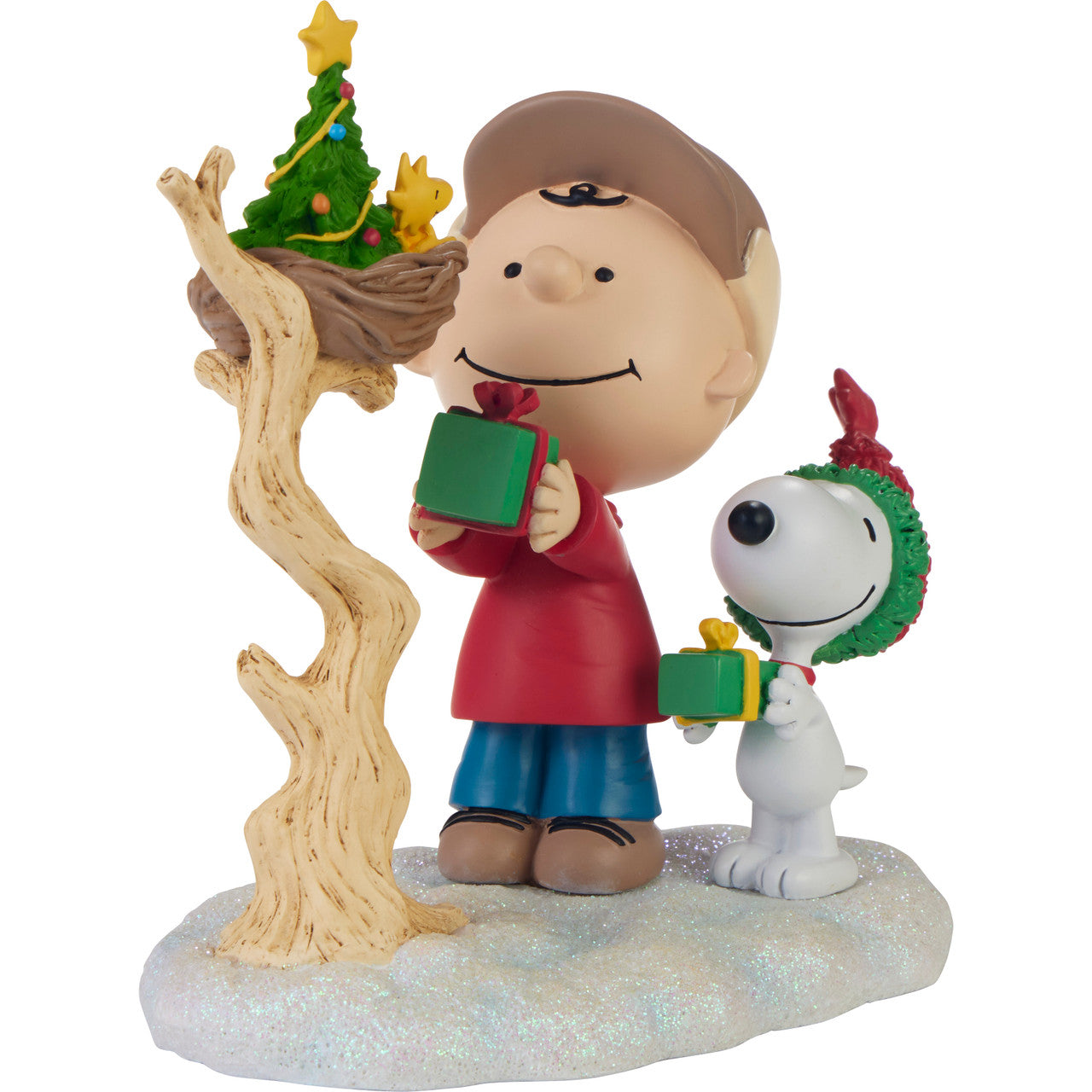 Peanuts Christmas Is The Joy Of Giving Figurine - Image