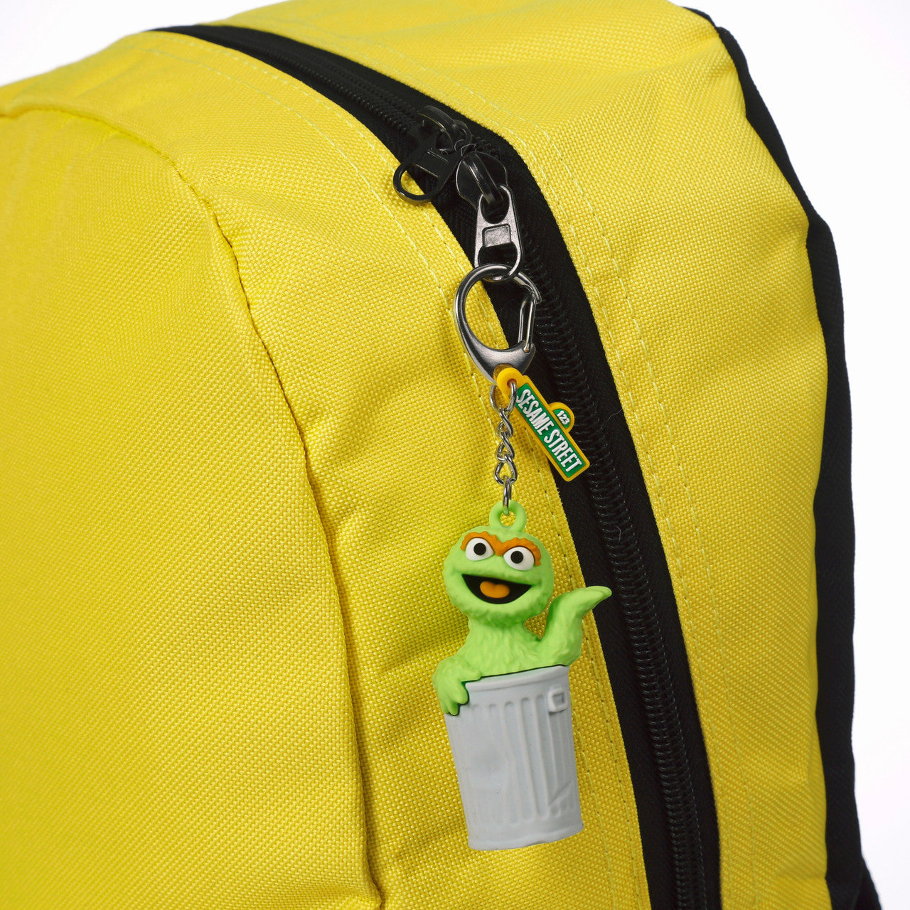 Sesame Street Oscar The Grouch Backpack Clip - Image