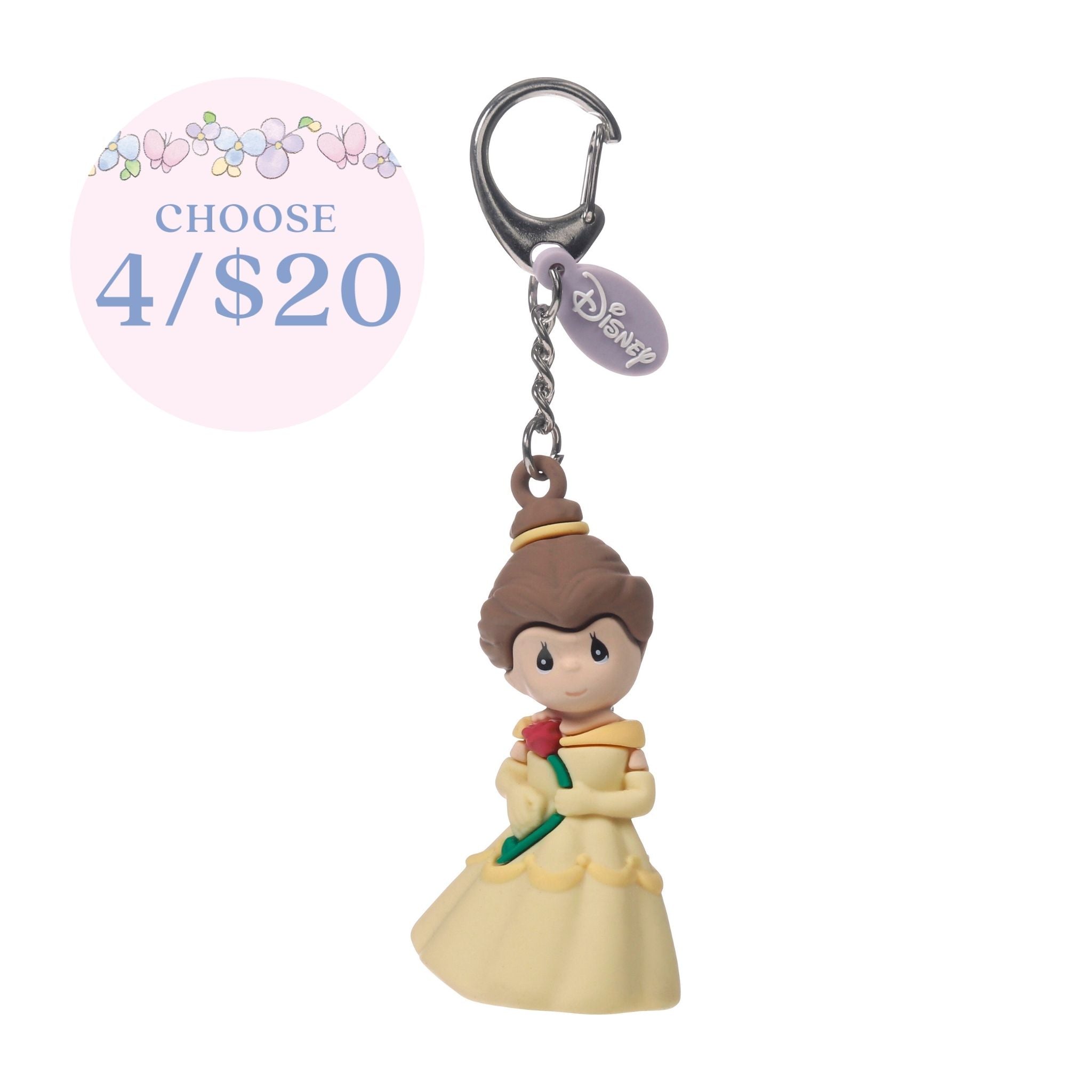 Disney Belle Backpack Clip