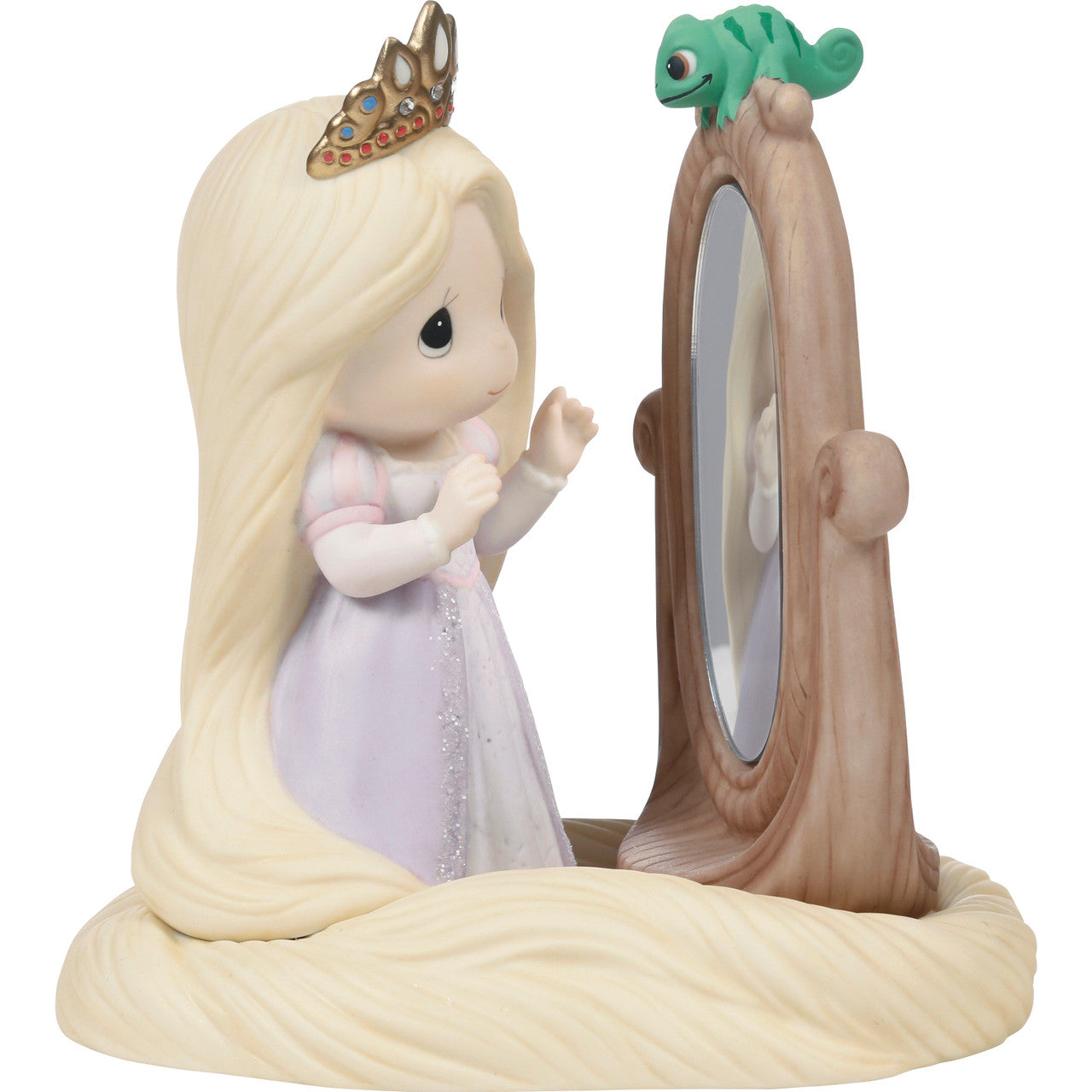Precious Moments Disney ラプンツェル フィギュア Precious Moments 241019 You're A Princess Disney Rapunzel Bisque