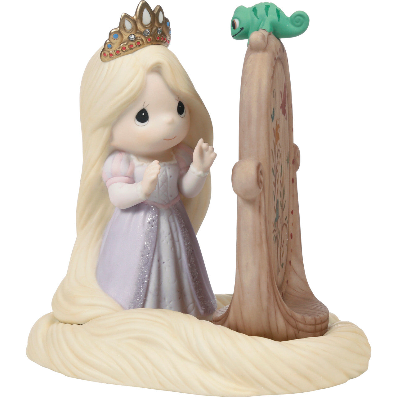Precious Moments Disney ラプンツェル フィギュア Precious Moments 241019 You're A Princess Disney Rapunzel Bisque
