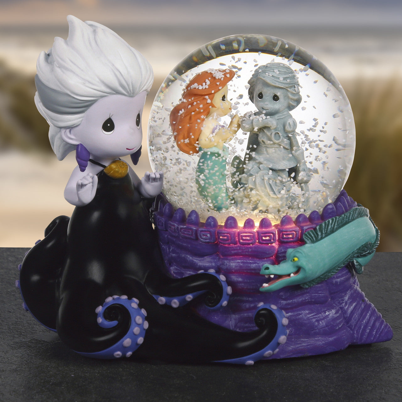 Make Waves In The Sea Disney The Little Mermaid Musical Snow Globe - Image
