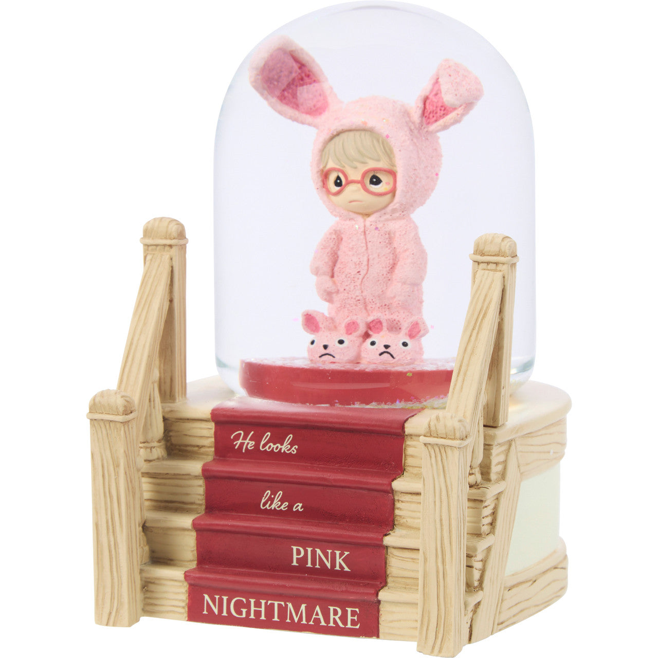 He Looks Like A Pink Nightmare A Christmas Story Musical Snow Globe - Image