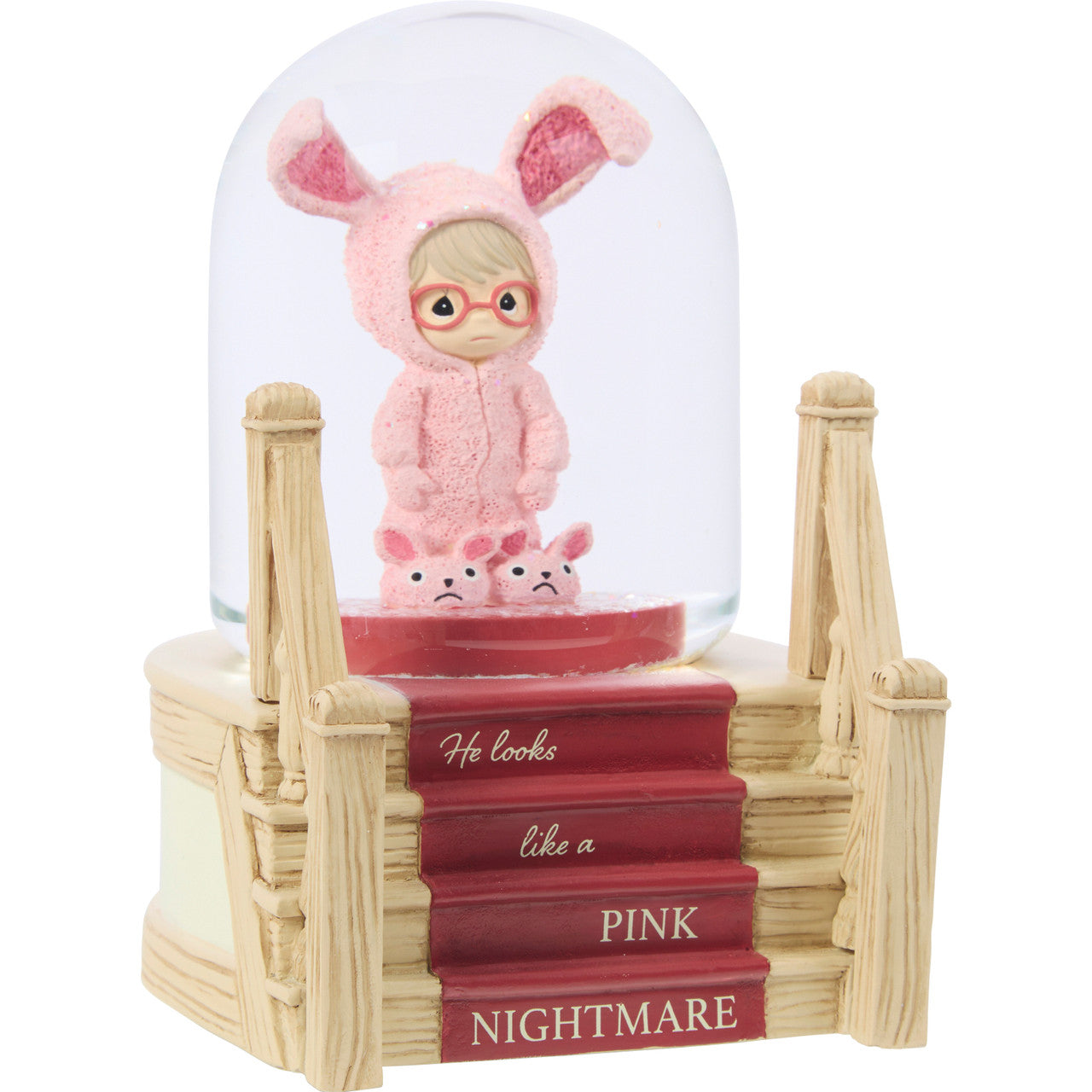 He Looks Like A Pink Nightmare A Christmas Story Musical Snow Globe - Image