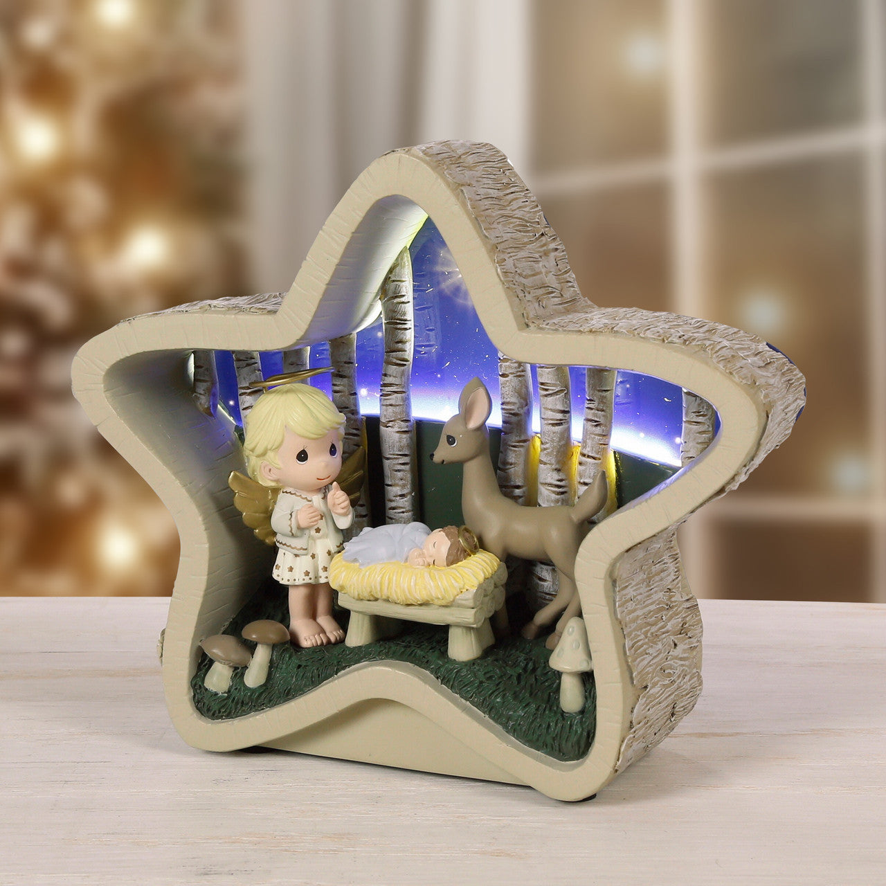 Precious Moments 241408 Silent Night LED Resin Figurine
