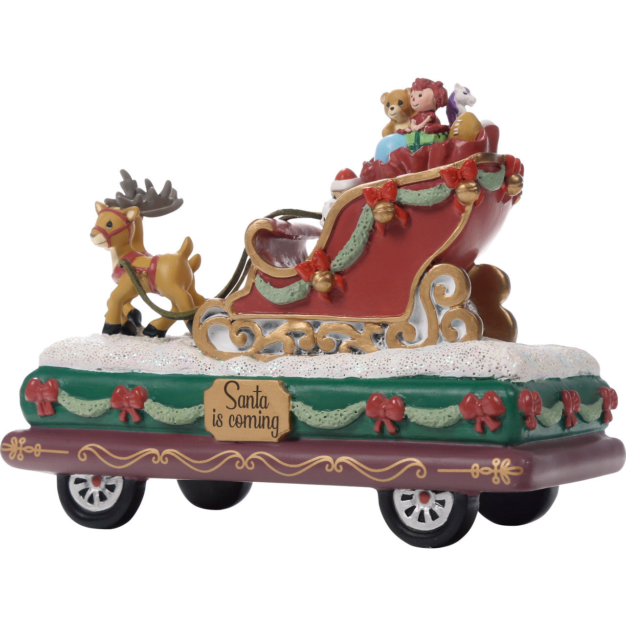 Precious Moments 241416 Santa Is Coming Resin Figurine
