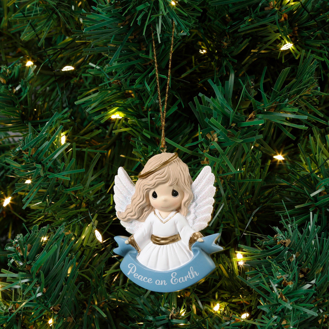 Peace On Earth Flat Ornament - Image
