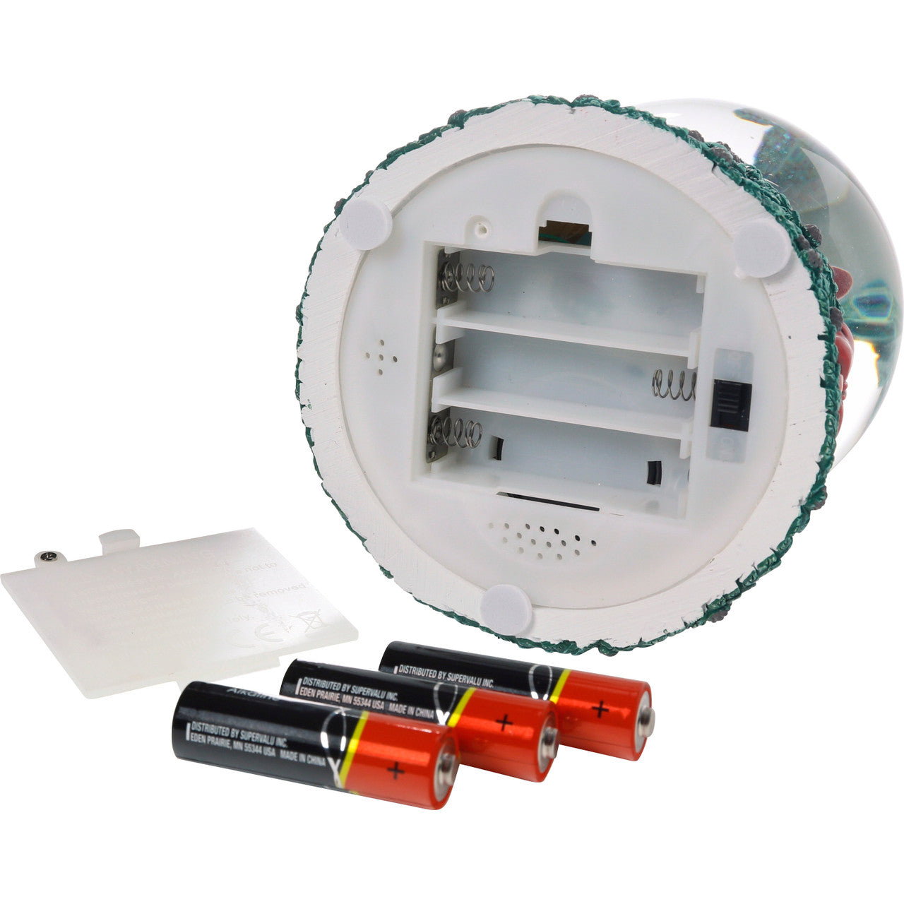 Merry Christmas, Sweetie Disney Mickey Mouse and Minnie Mouse Musical Snow Globe - Image