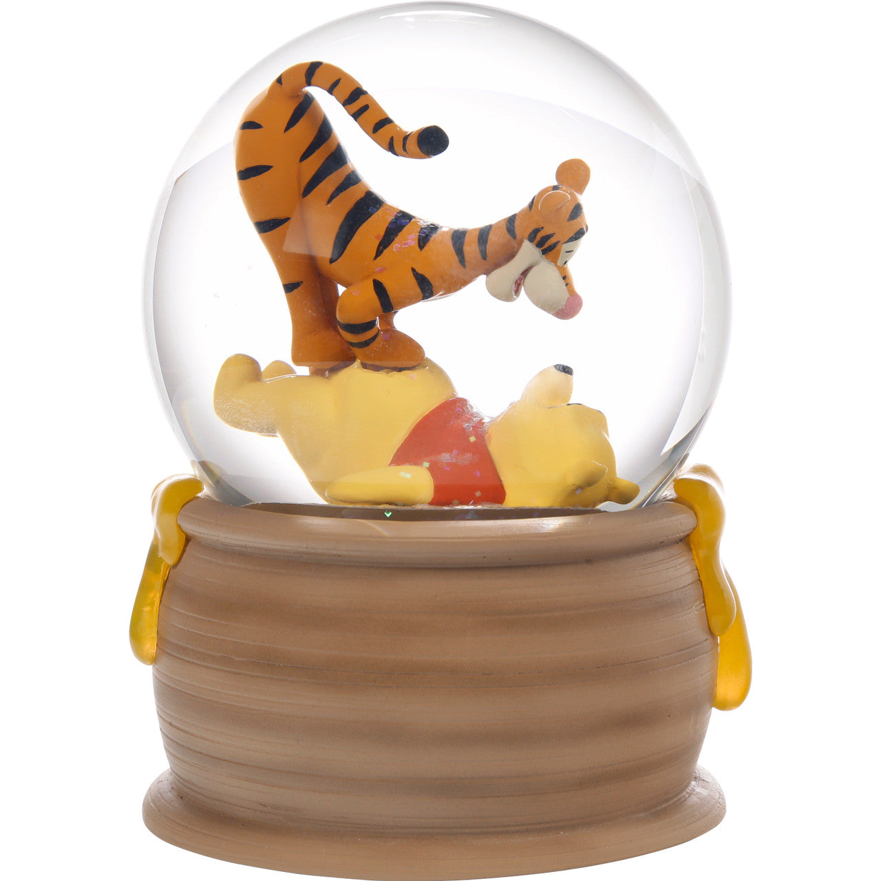 What A Pal, What A Bear, What A Friend Disney Winnie The Pooh Musical Snow Globe - Image