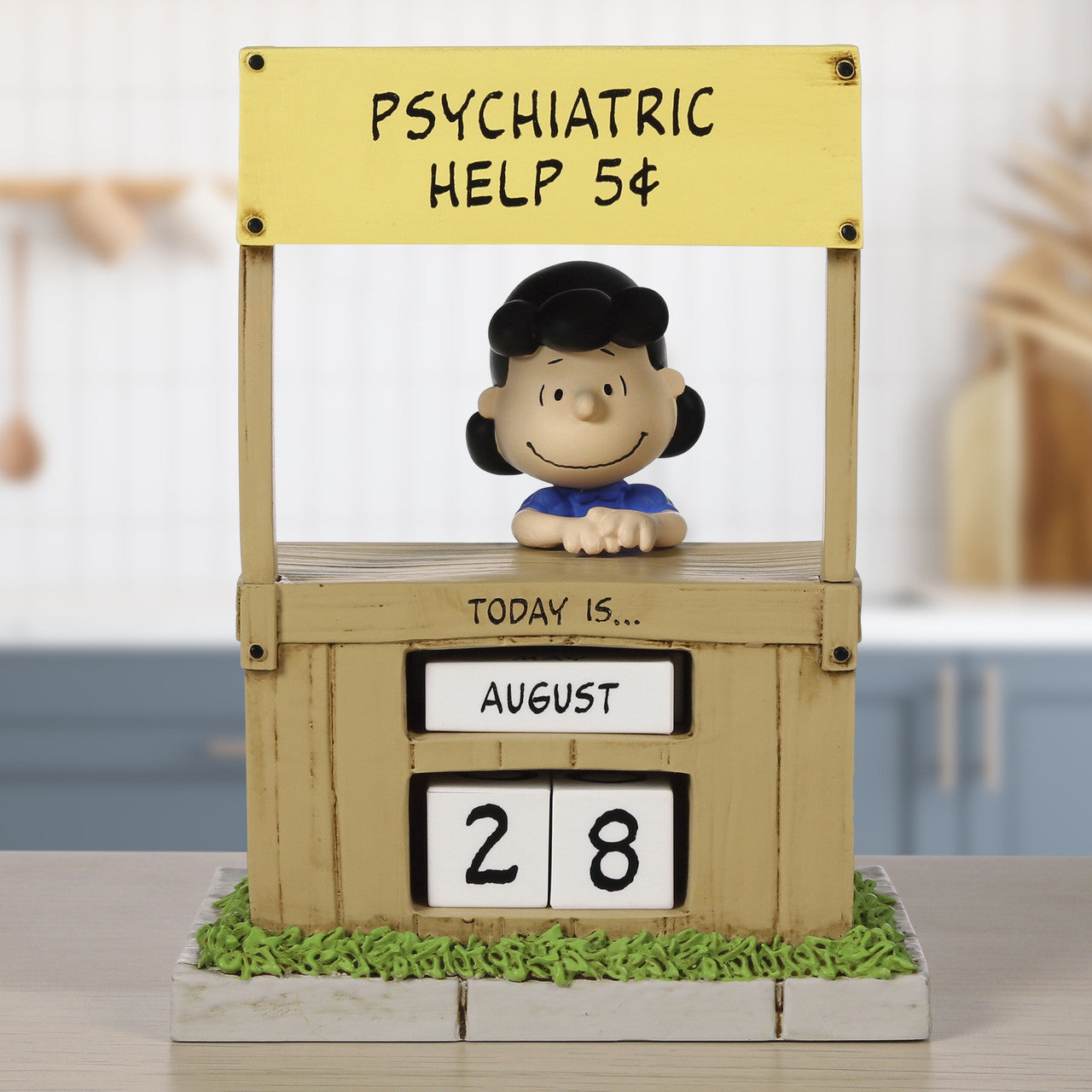 Peanuts Psychiatric Help 5¢ Resin Calendar - Image