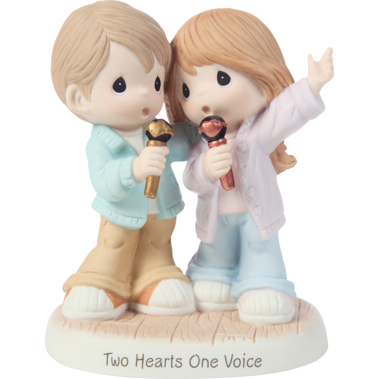 Two Hearts One Voice Figurine - Image