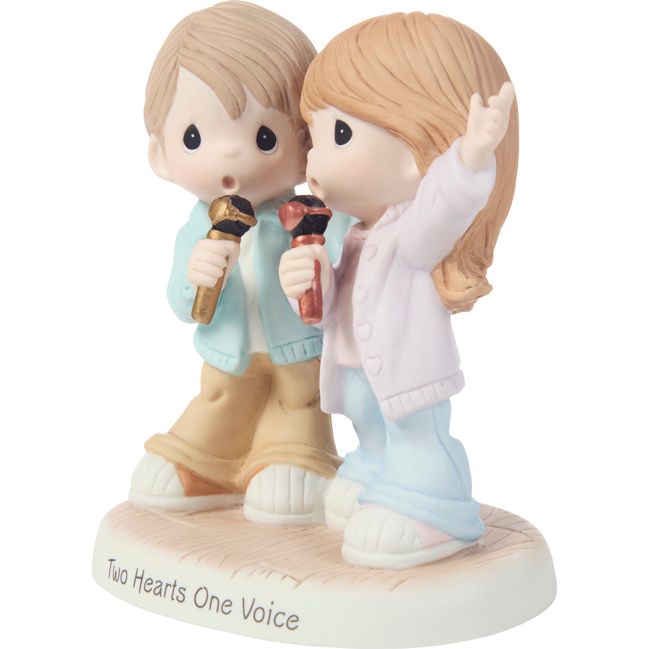 Two Hearts One Voice Figurine - Image