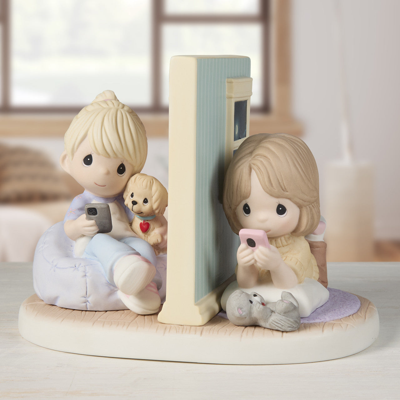 Our Friendship Feels Like You're Always Right Here With Me Figurine