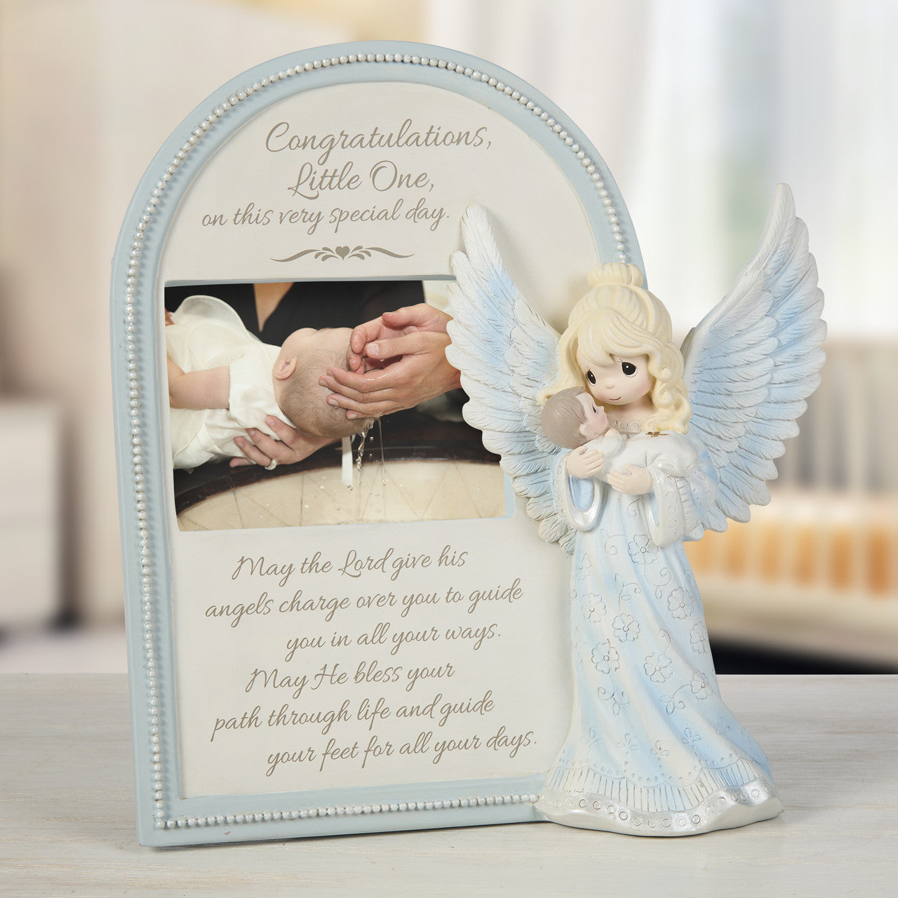 May God Send His Angels To Watch You And Guide You Photo Frame - Image