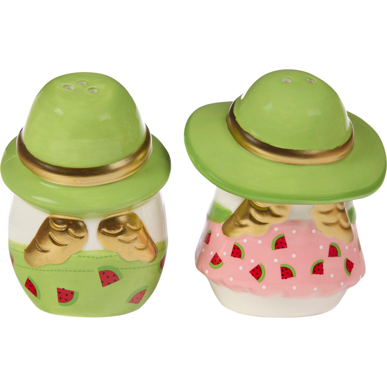 ☆デヴィッド・アンデルセン☆フクロウ☆ソルト＆ペッパーシェイカー☆2個セット Precious Moments 242415 Angeled Eggs Summer Fun Ceramic Salt and