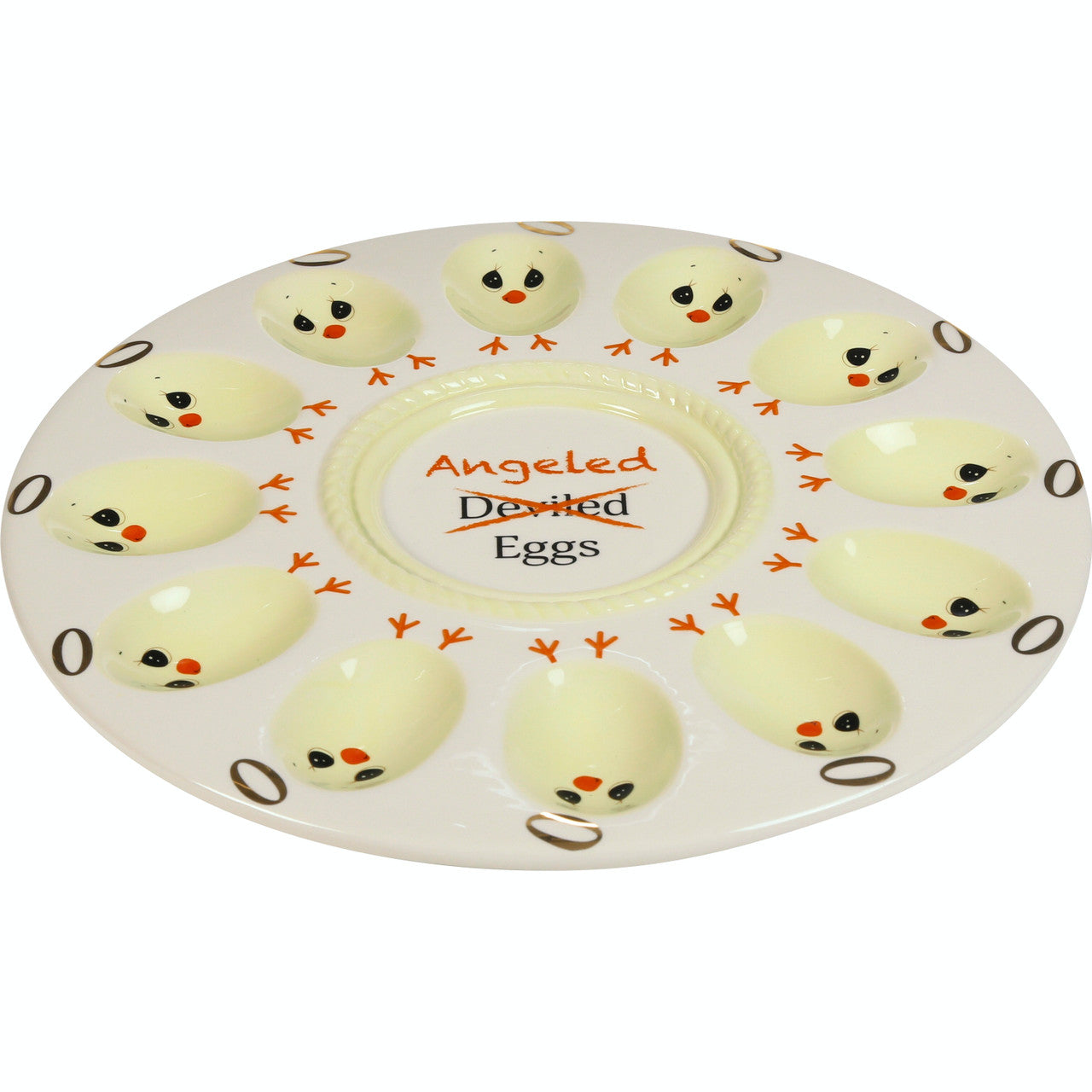 Angeled Eggs Platter - Image