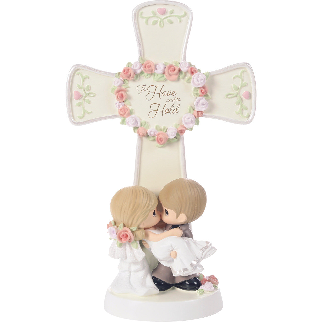 To Have And to Hold Wedding Gift Cross - Image