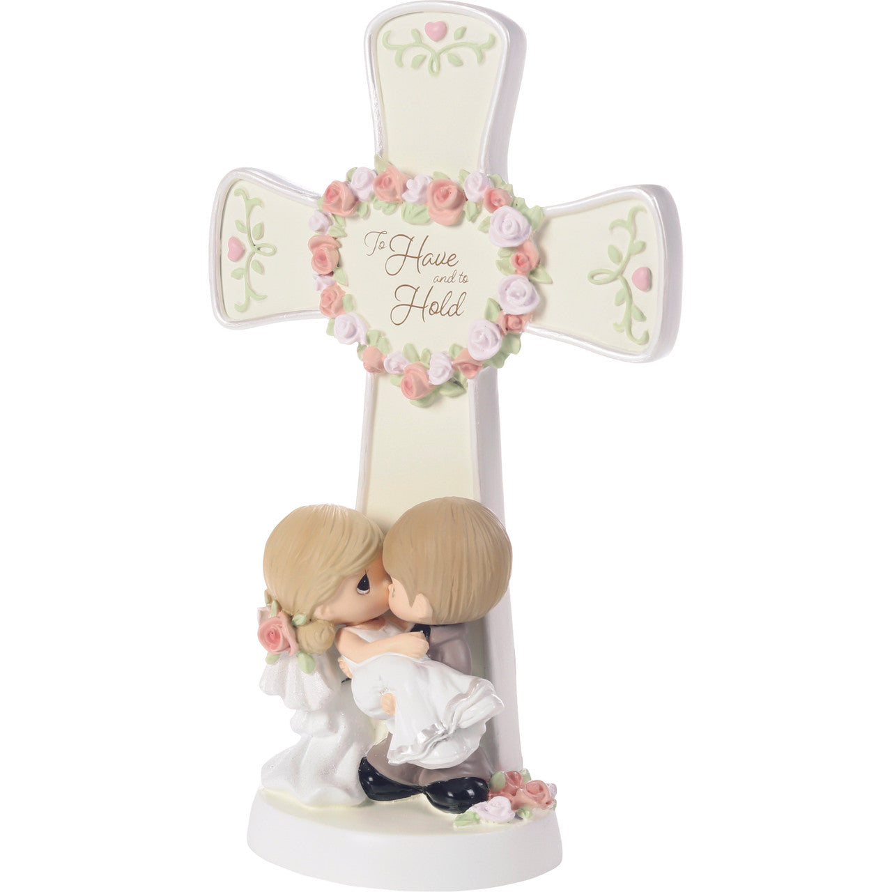 To Have And to Hold Wedding Gift Cross - Image
