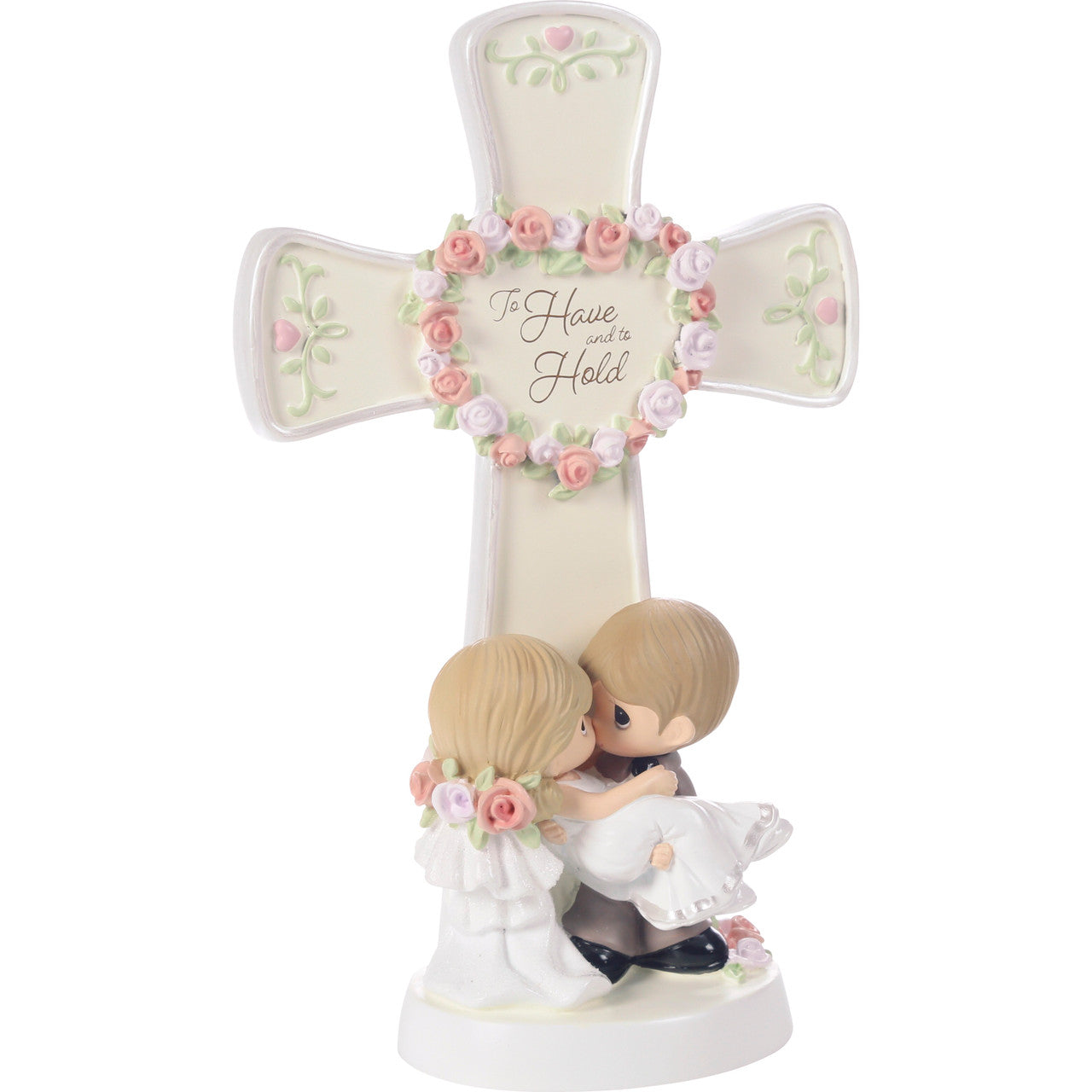 To Have And to Hold Wedding Gift Cross - Image
