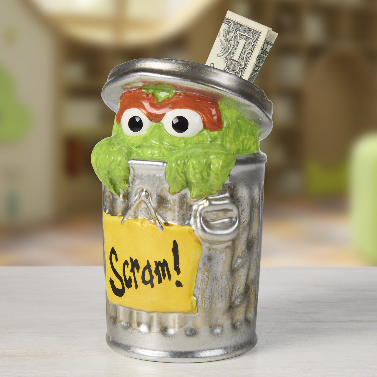 Sesame Street Oscar’s Trash Trove Bank - Image