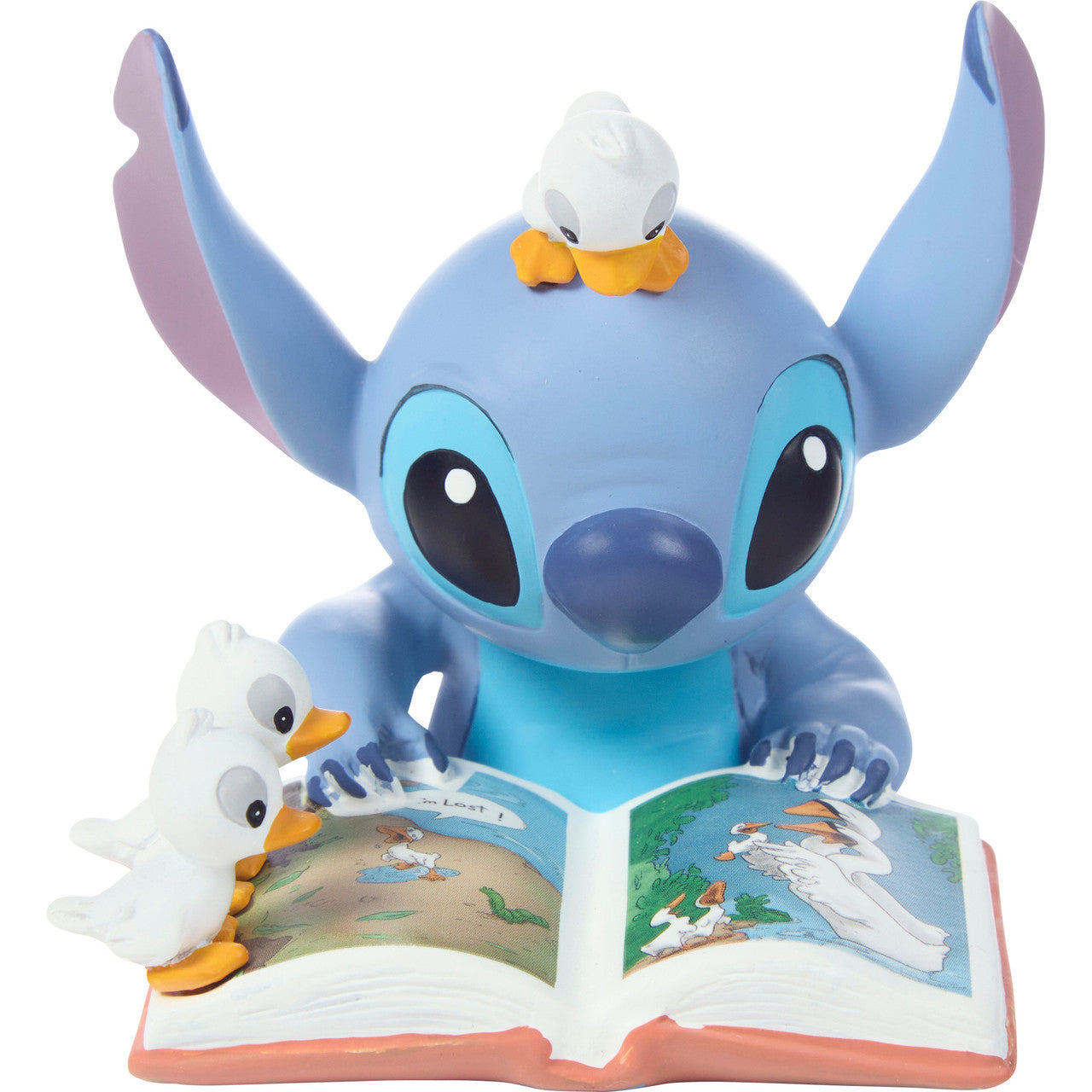 Precious Moments 242703 I'm Lost Disney Stitch Resin Mini Figurine