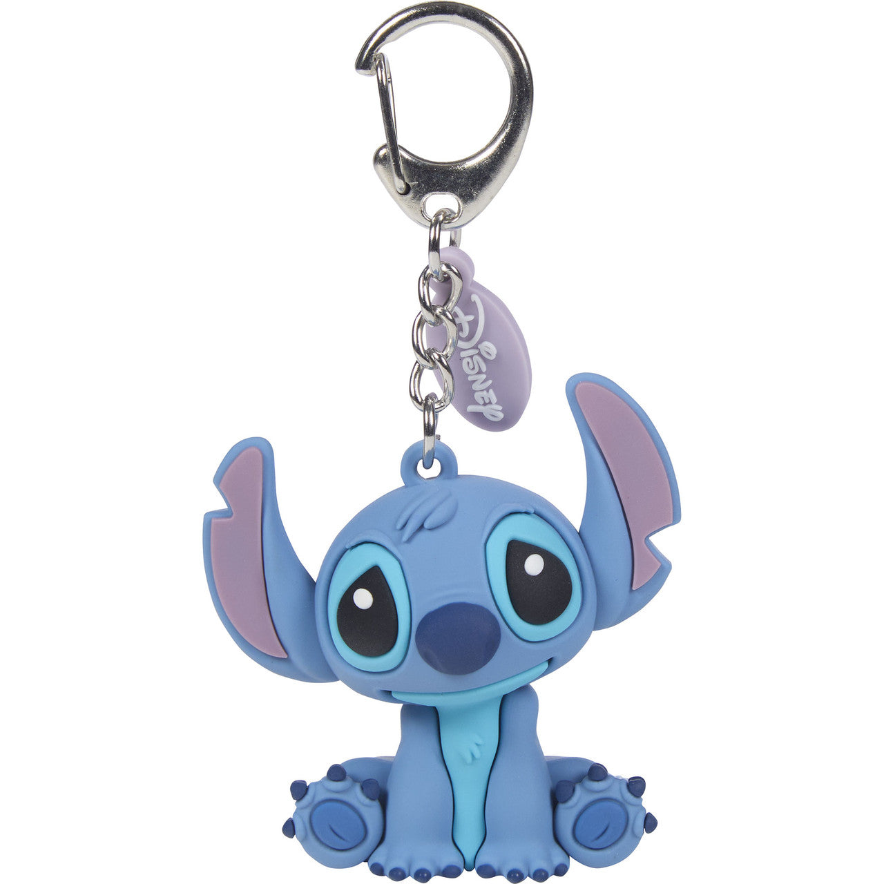 Disney Stitch 4-Piece Backpack Clip Set – Surfing Stitch, Sitting Stitch, Hula Stitch & Trike Stitch - Image