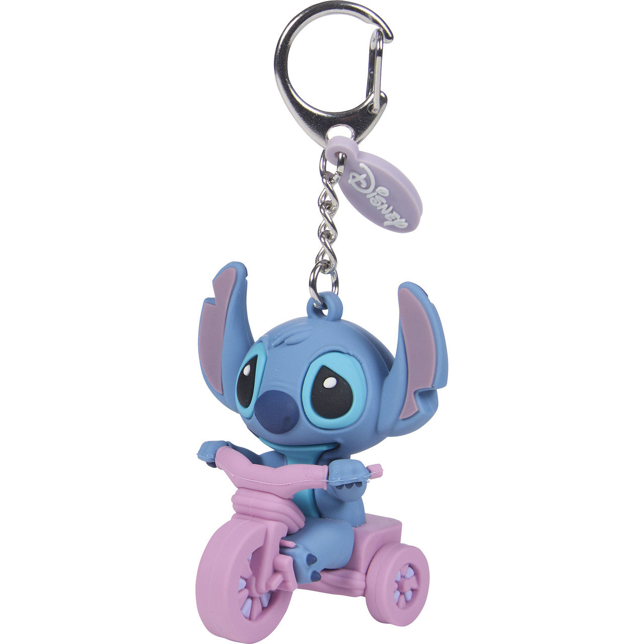 Disney Stitch 4-Piece Backpack Clip Set – Surfing Stitch, Sitting Stit