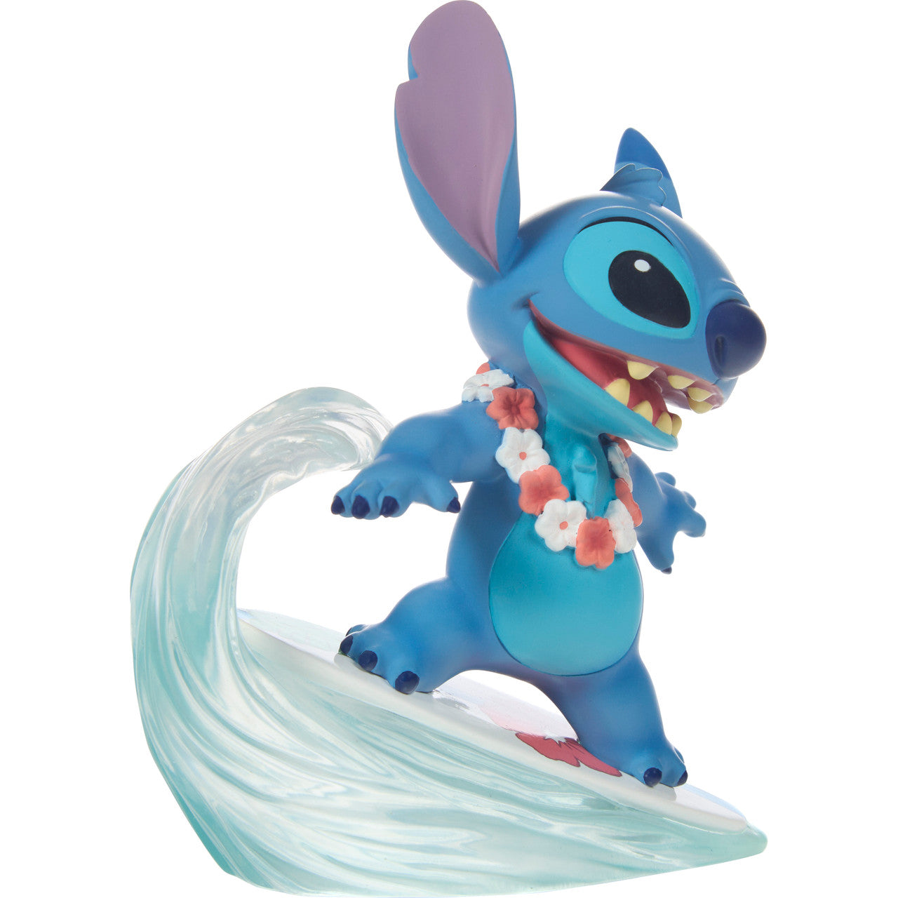 Disney Stitch サーフィン ビッグフィギュア Precious Moments 242715 Riding The Waves Disney Stitch Resin Figurine