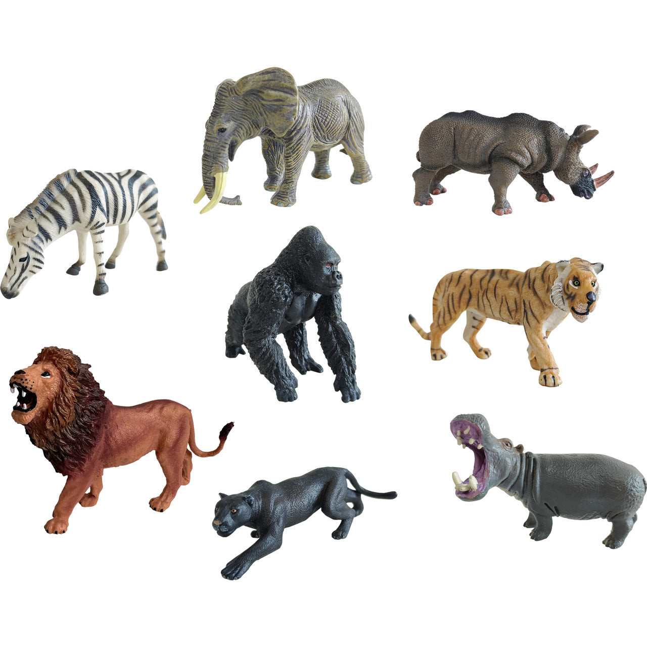 Animal Quest Safari Animals 8-Piece Set - Image