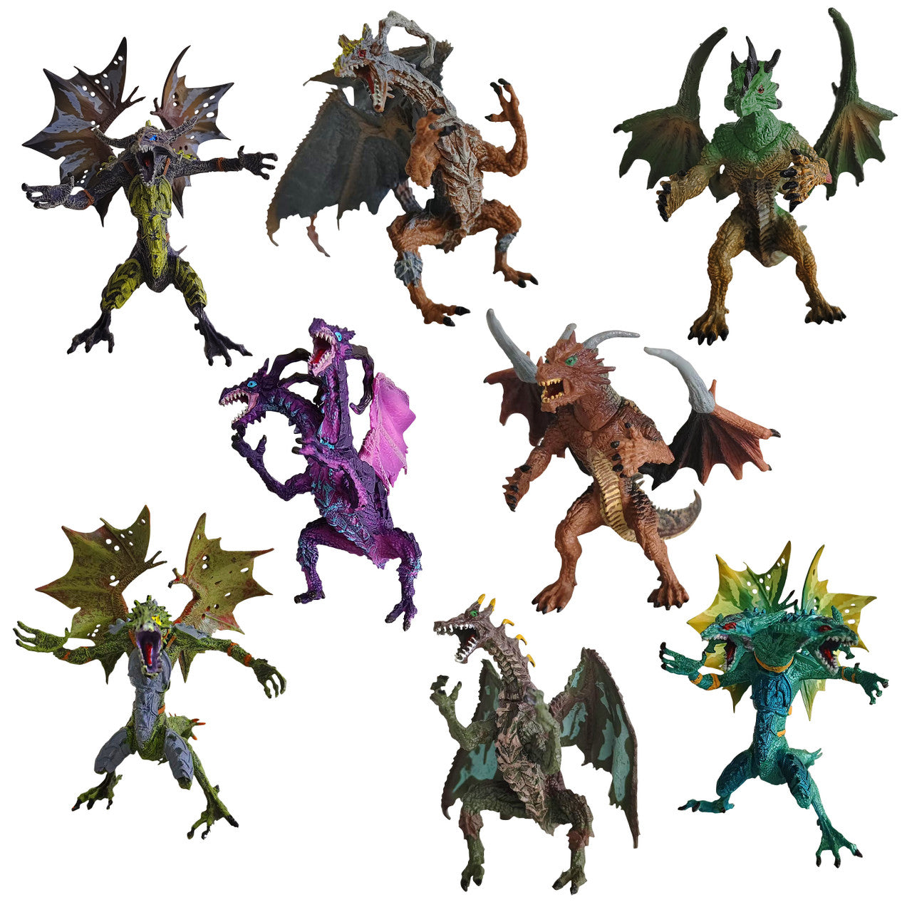 Animal Quest Dragons 8-Piece Set - Image