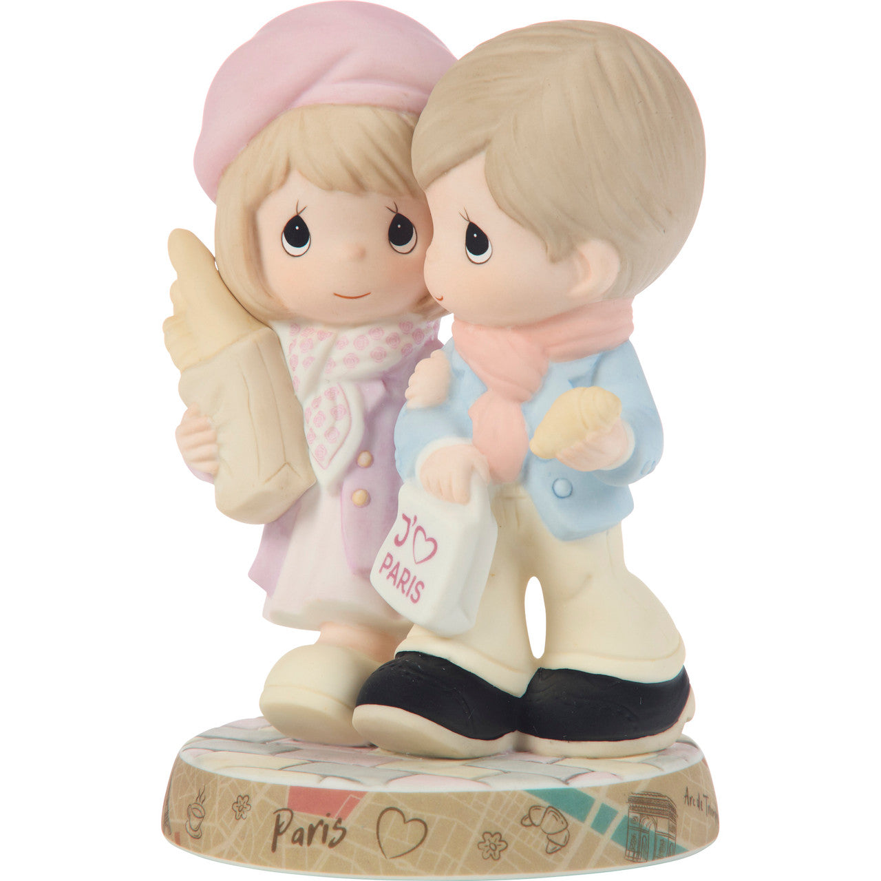 precious moments 置物　2個 Precious Moments 249013 Together In The City of Love Figurine