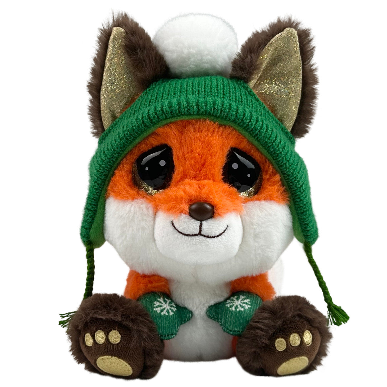 Fable Holiday Fox Cutie Pet-tudies Stuffed Animal - Image