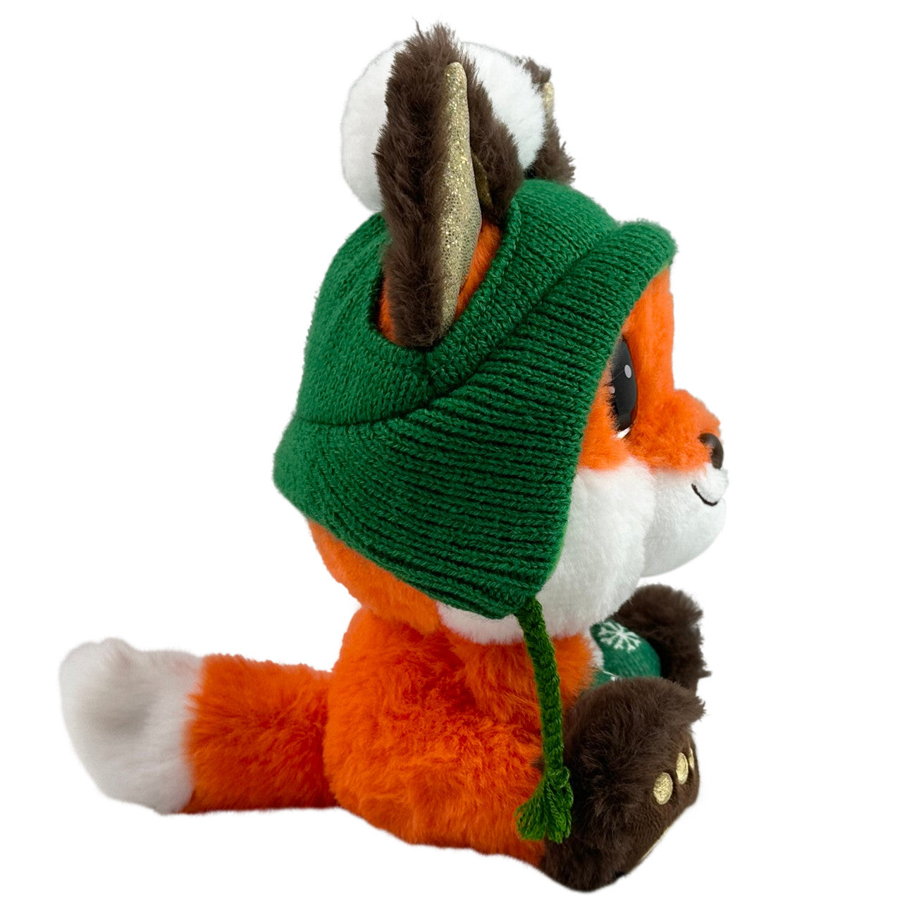 Fable Holiday Fox Cutie Pet-tudies Stuffed Animal - Image
