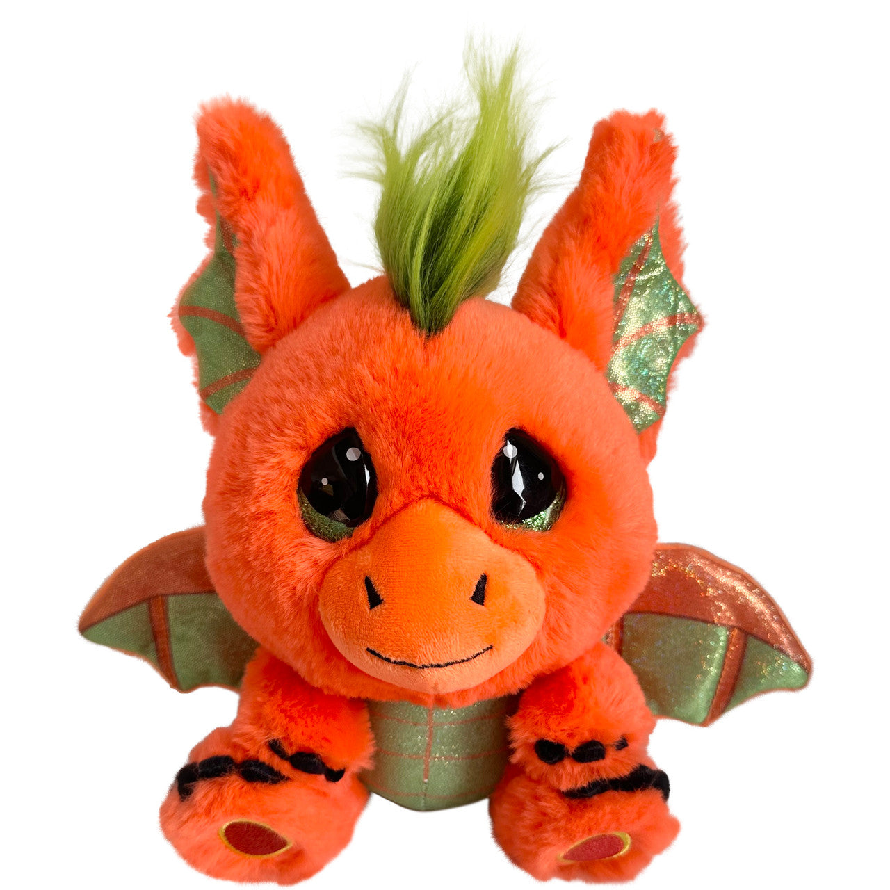 Clementine Orange Dragon Cutie Pet-tudies Stuffed Animal - Image