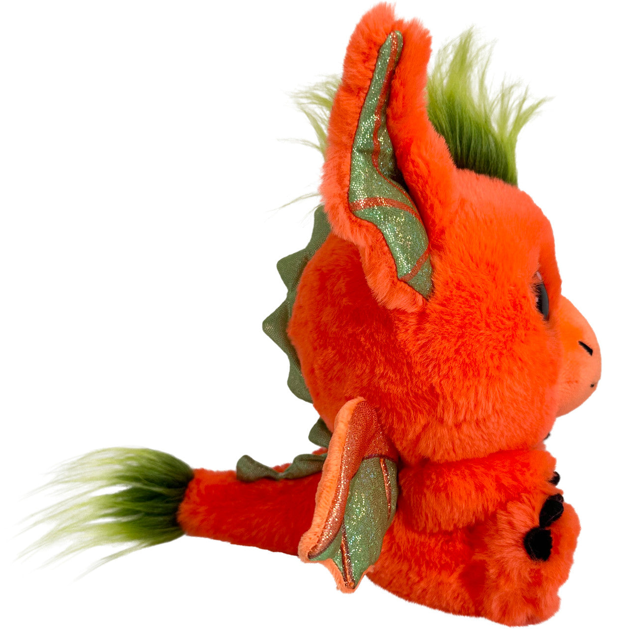 Clementine Orange Dragon Cutie Pet-tudies Stuffed Animal - Image
