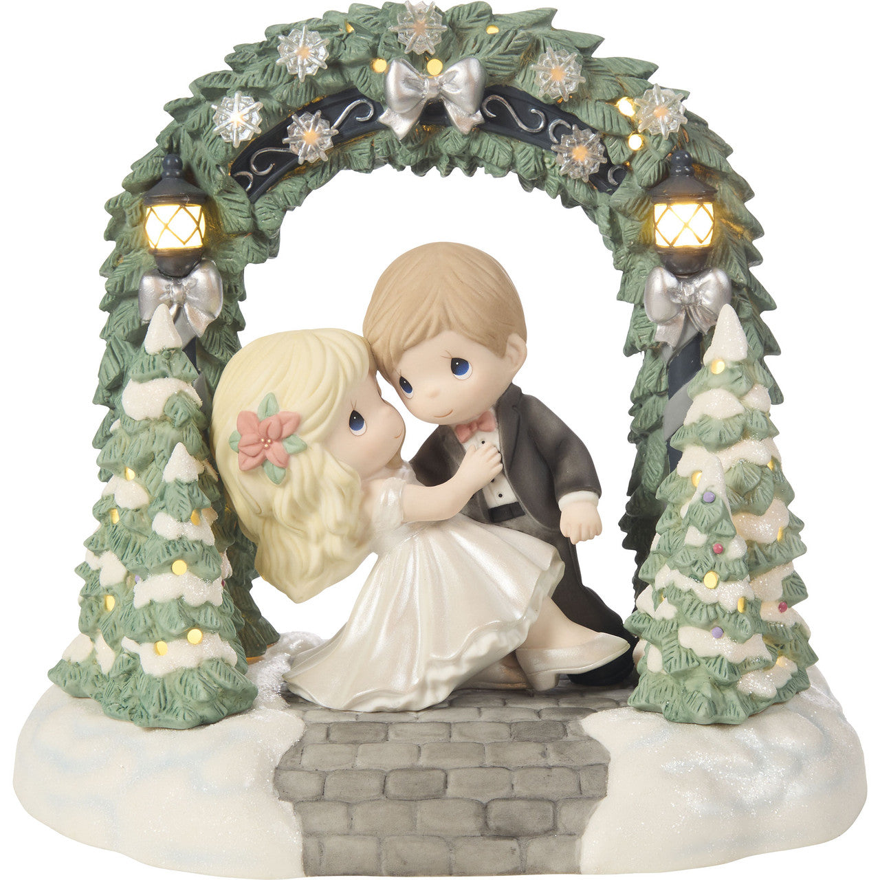 With You The Night Is Beautiful And Bright Lighted Limited Edition Figurine - Image
